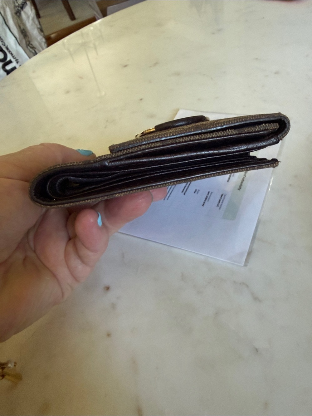 Gucci horsebit compact Monogram Canvas Wallet - Picture 4 of 14